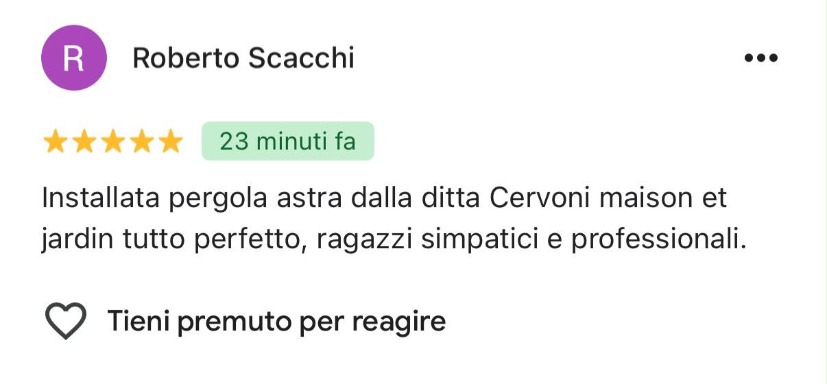 Screenshot reale recensione Google RECENSIONE_IMG_9