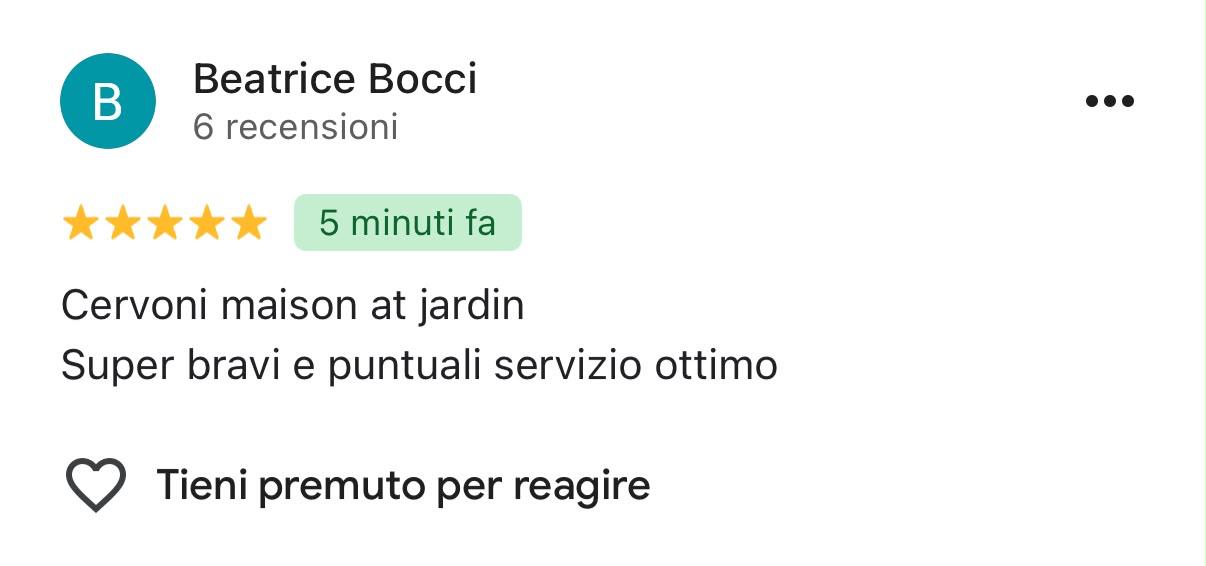 Screenshot reale recensione Google RECENSIONE_IMG_6